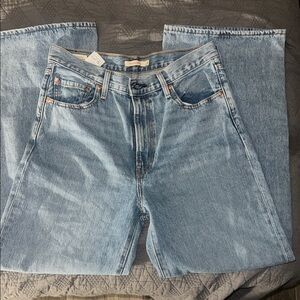 Levi's Light Blue Wide Leg Pants